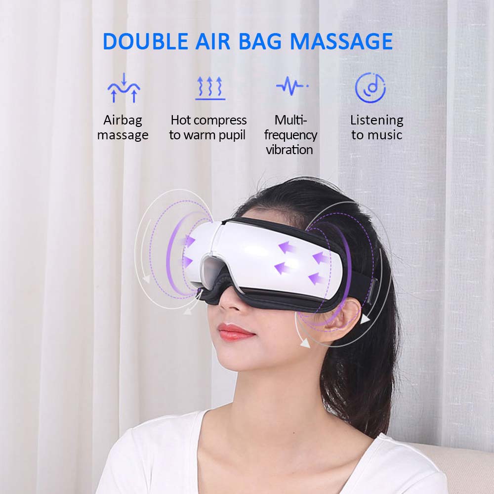 Discover the Ultimate Relaxation with the Smart Eye Massager Device